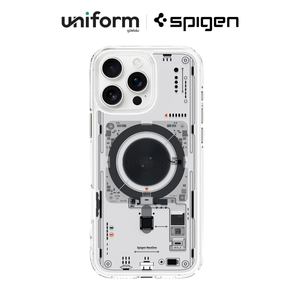 เคสมือถือ SPIGEN Ultra Hybrid M@gfit Case for IP 16 Pro / 16 Pro Max - Neo One