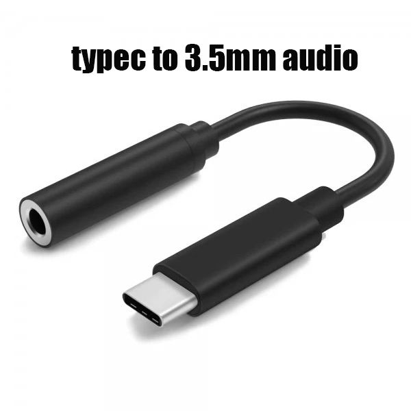 ตัวแปลงการชาร์จ สายแปรงหูฟังหางหนู usb-c to 3.5mm audio jack สายแปลงหูฟังจาก Type c เป็น 3.5