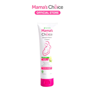 Mama's Choice ครีมลดรอยแตกลาย ครีมทาท้องลาย ลดรอยแตกลาย ท้องลาย ขาแตกลาย ปลอดสารเคมี - Stretch Mark Cream