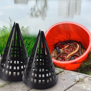 DIY กรงพลาสติก แบบหนา สําหรับจับกุ้ง ปลาไหล กลางแจ้ง