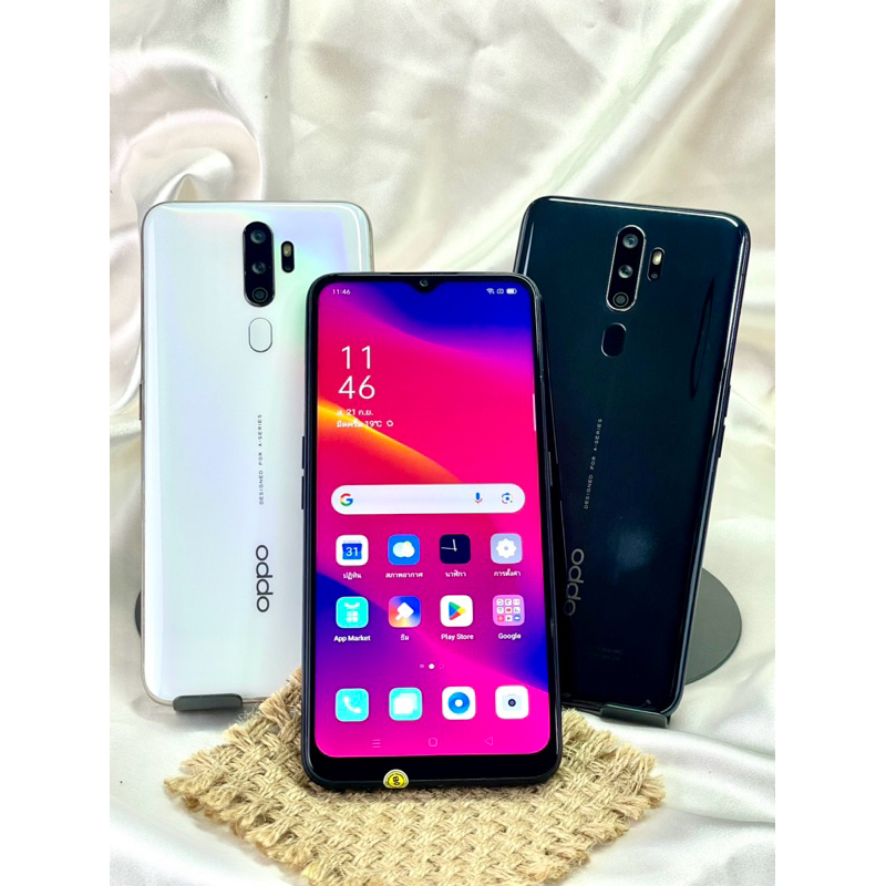 oppo A5(2020) ของแท้เครื่องสวย แบตทนพร้อมใช้งานแถมชุดชาร์จฟรี