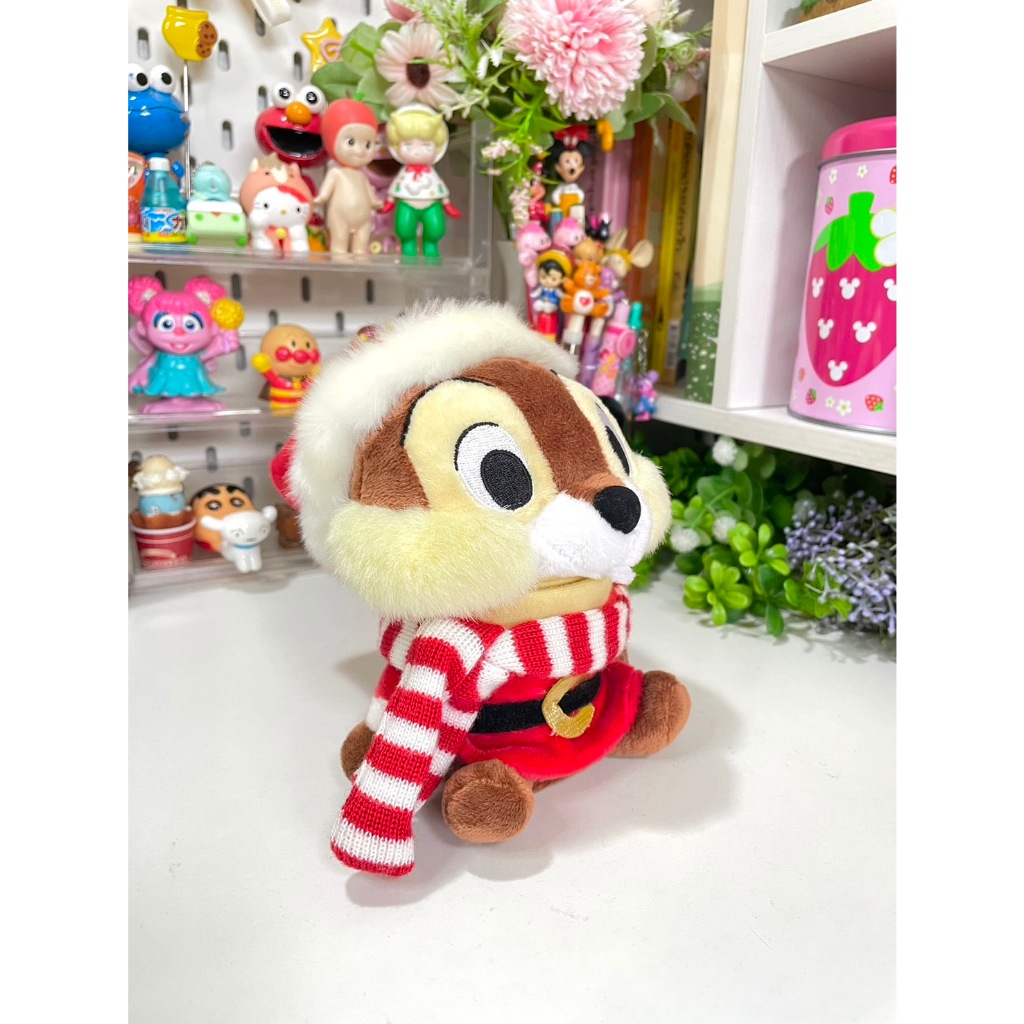 ตุ๊กตา Chip and Dale เปิดเป็นที่ใส่ของได้ สภาพใหม่ น่ารัก ของแท้จากญี่ปุ่น🇯🇵