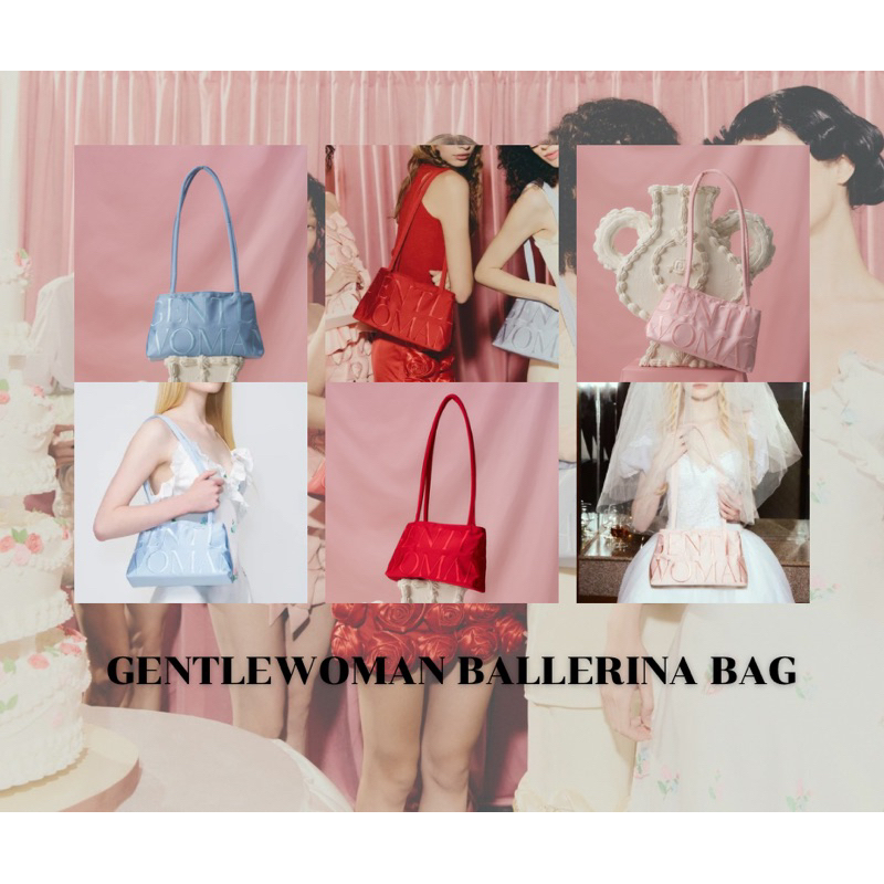 (พร้อมส่งของแท้) GENTLEWOMAN BALLERINA BAG