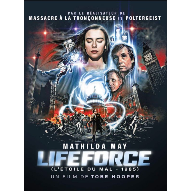 Blu-ray+DVD ปก+สกรีนแผ่น lifeforce 1985