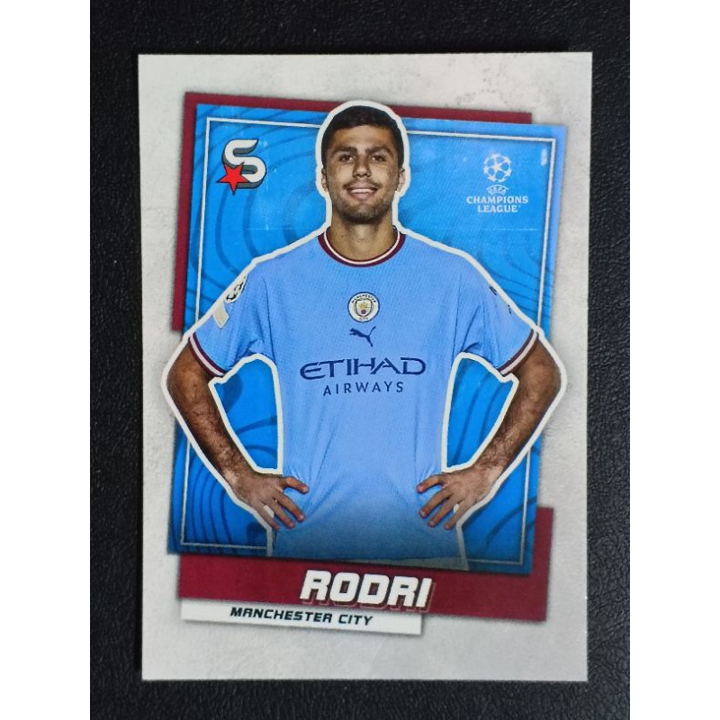 การ์ดฟุตบอล BASE TOPPS UEFA CHAMPIONS LEAGUE SUPERSTARS SOCCER CARDS 2023