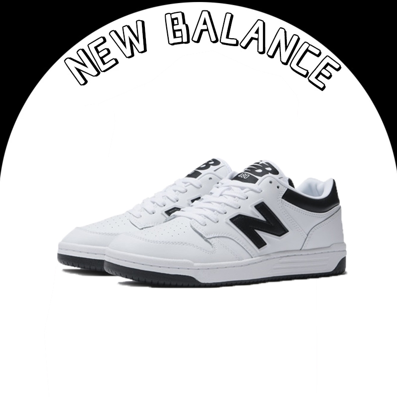 NEW BALANCE BB480LBK 100%ของแท้ รองเท้าลำลอง