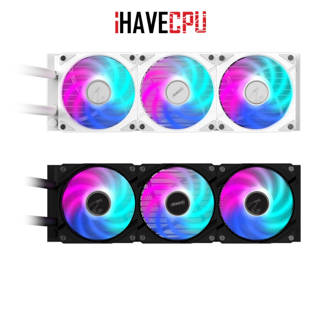 iHAVECPU LIQUID COOLER (ชุดน้ำปิด) GIGABYTE AORUS WATERFORCE II 360