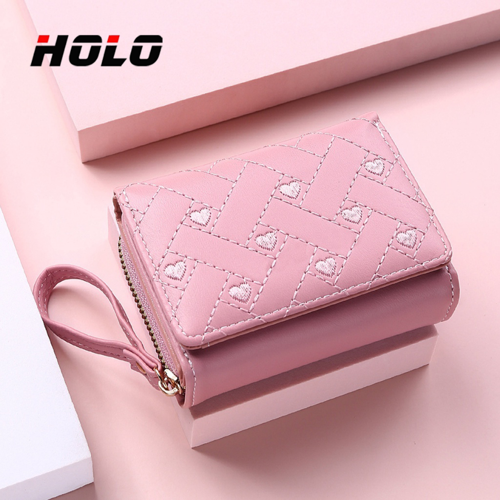 กระเป๋าสตางค์สตรี สั้น ผู้หญิง เล็ก กระเป๋าสตางค์เหรียญ น่ารัก