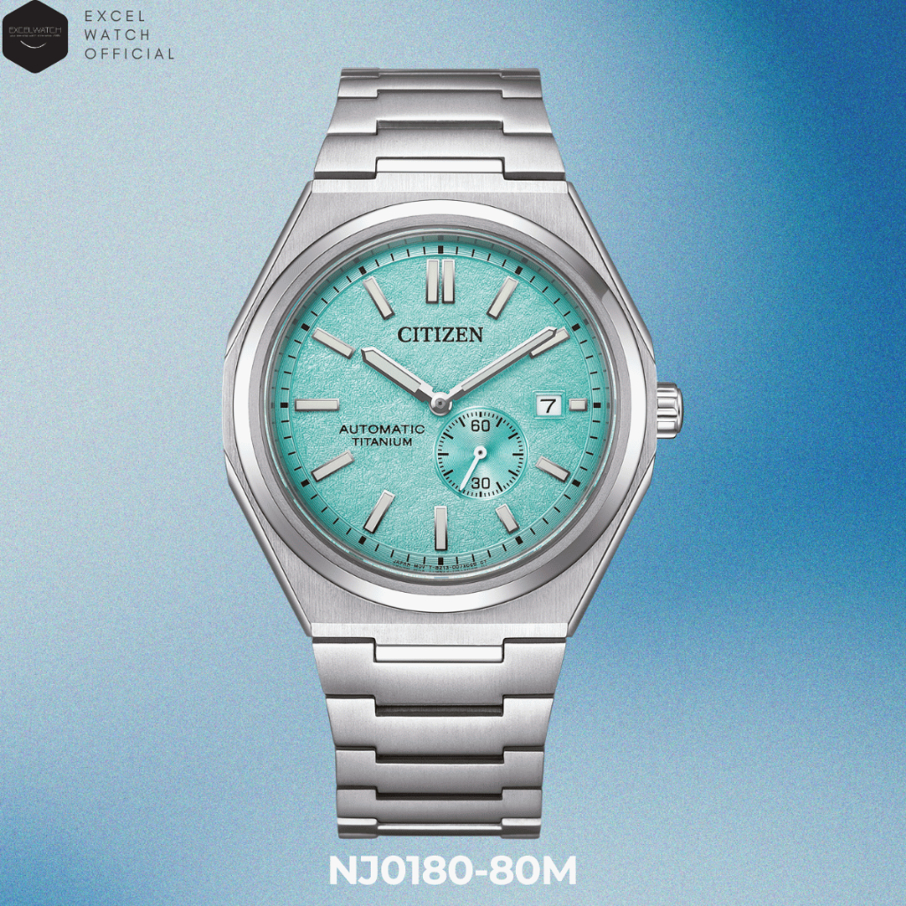 [ Excel Watch ] นาฬิกาซิติเซ่น รุ่น NJ0180-80M Zenshin Super Titanium Automatic small seconds
