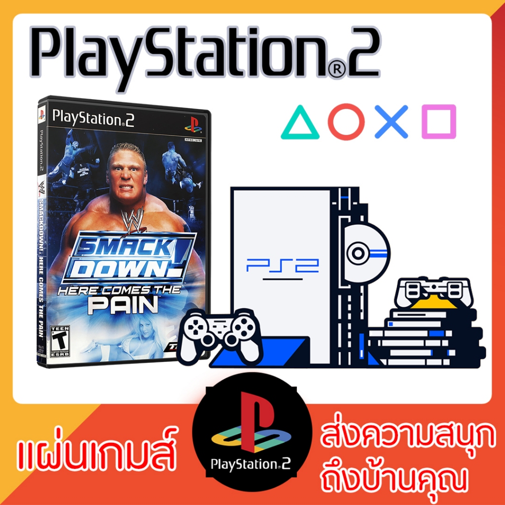 Game PS2 : WWE SmackDown Here Comes the Pain [USA][PS2]