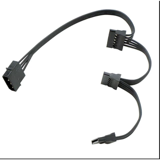 สาย Molex to Sata Sata to Sata สายไฟเข้าMolex/Sata แยกออกเป็นไฟSata หลายสาย