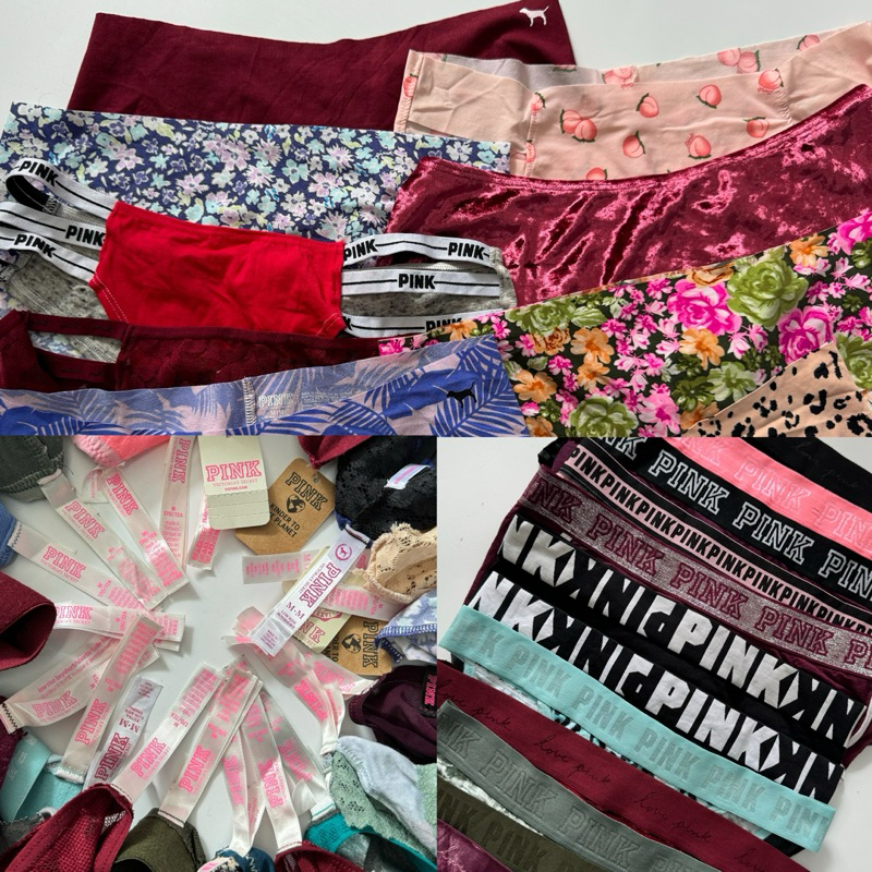 กางเกงชั้นใน PINK แบรนนอก (US) คัดสภาพดี Size : M