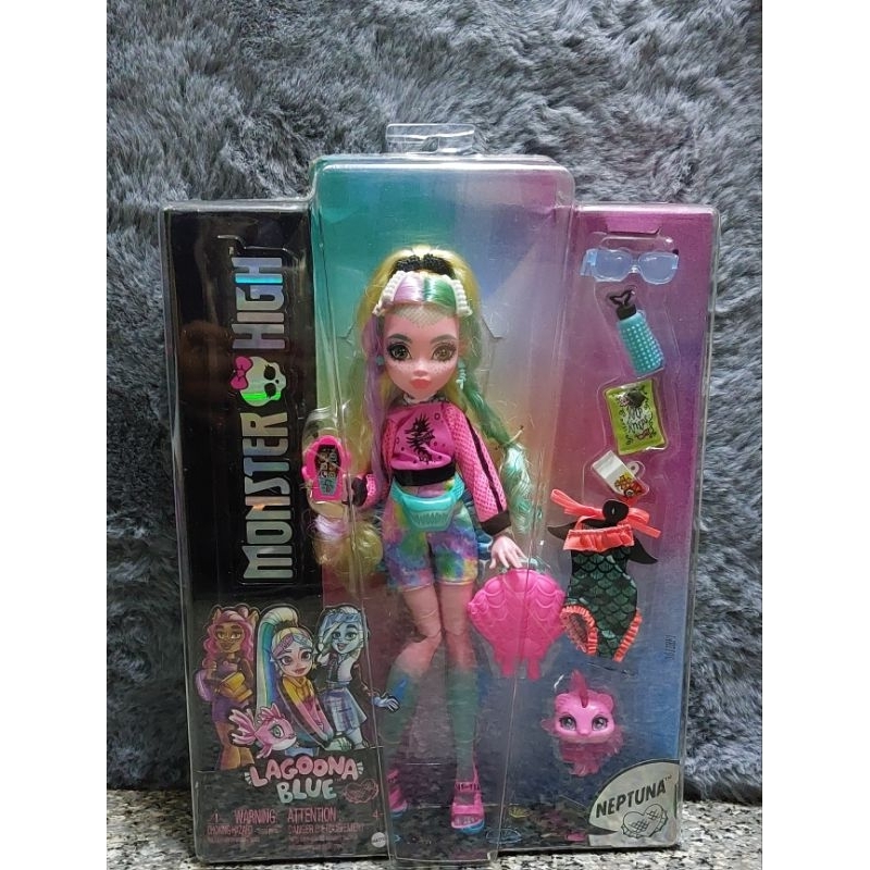 [ แท้ 100% ] ตุ๊กตา Monster high lagoona