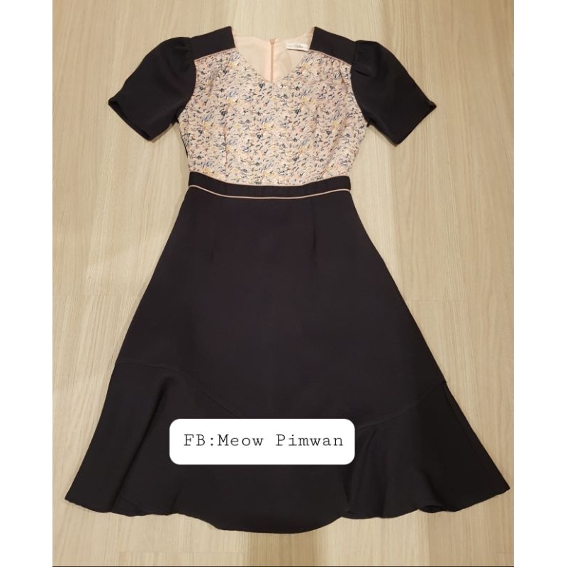 เดรสสีน้ำเงินชมพูkalisa