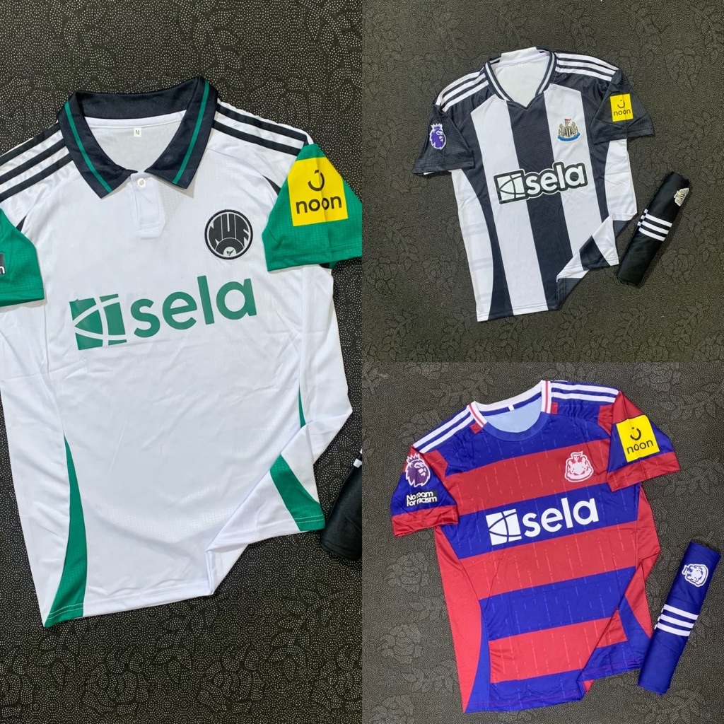 เสื้อฟุตบอล เสื้อพร้อมกางเกงชุดกีฬาใหม่ล่าสุด เนื้อผ้าดีใส่สบาย