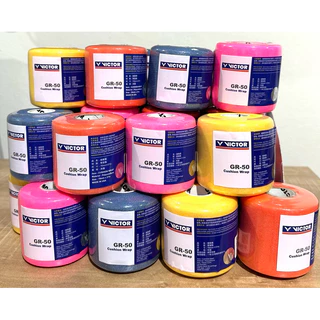 Cushion Wrap VICTOR GR - 50 ฟองน้ำ พันด้ามไม้แบดมินตัน มีสีม่วง สีใหม่