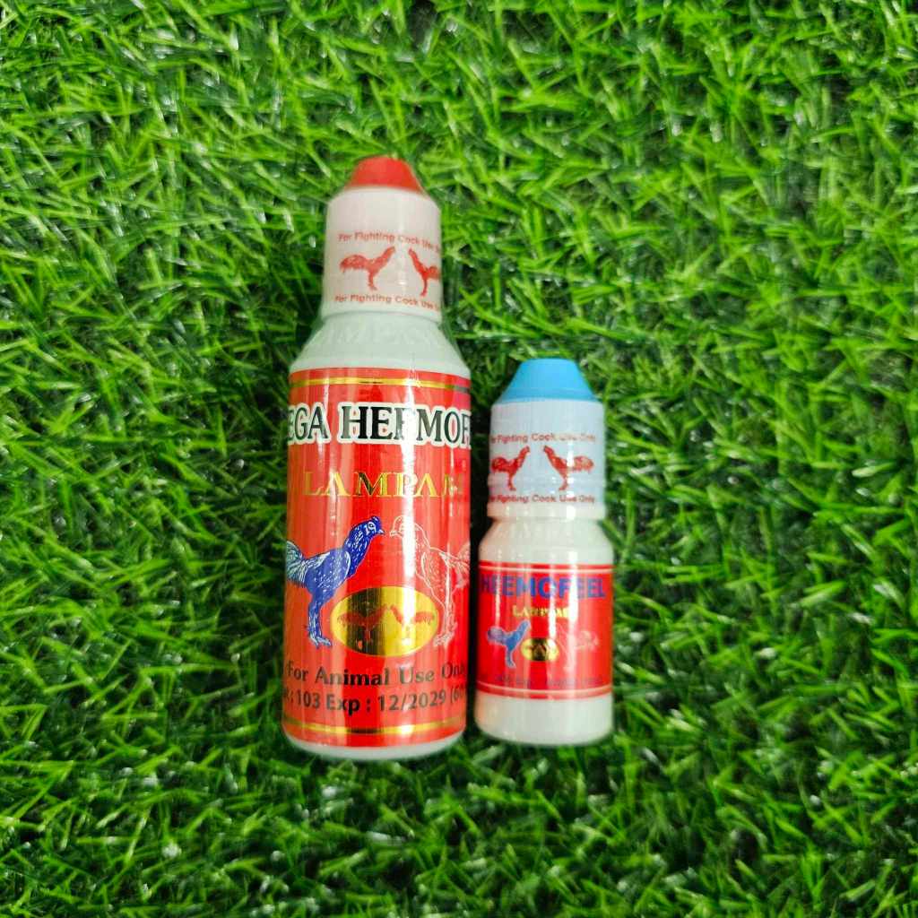 อาหารไก่ชน ฮีโมฟิล 15ml 60ml ไก่สดแดง สำหรับเลี้ยงไก่ ชนิดน้ำ