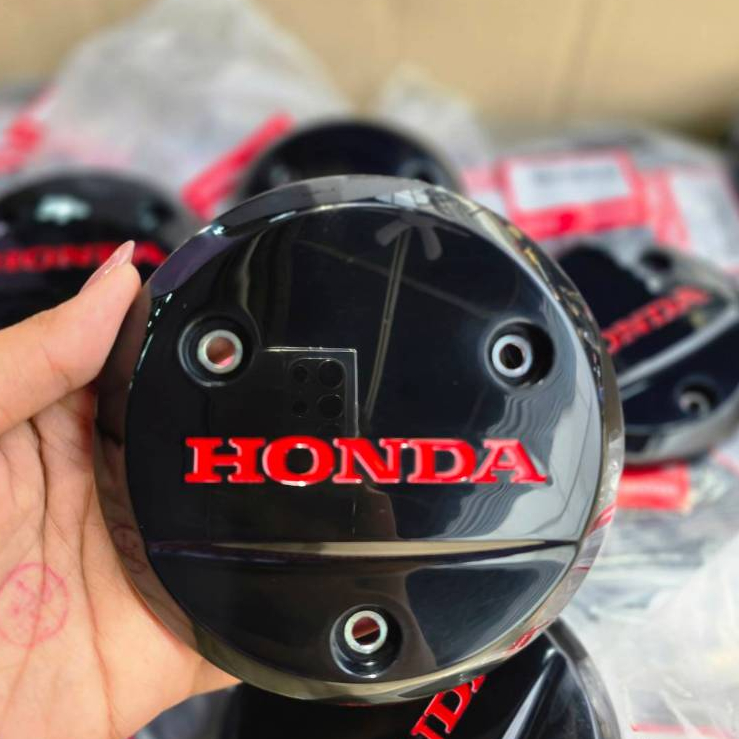 ฝากลมครอบครัชHondaแท้ สีแดงWave125