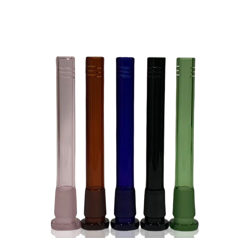 มีสีสัน หลอดแก้ว ข้อต่อหลอดแก้ว 14mm ยาว 11cm 12cm 13cm 14cm 15cm 16cm คัพแก้ว 14MM โจ๋แก้ว สายเขียว