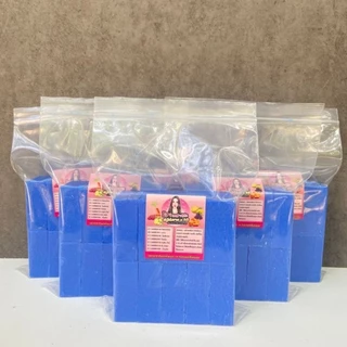 สบู่​หัวเชื้อกลูต้า​ สบูู่ระเบิดขี้ไคล​ 10​ก้อน​ 500กรัม​ (แถมตาข่าย1ใบ)​