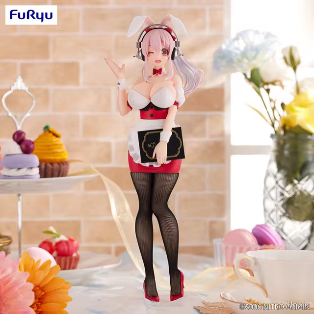 [⭐️แท้/ญี่ปุ่น] Super Sonico Bicute Bunnies - Sonico Waitress Ver. -  Furyu