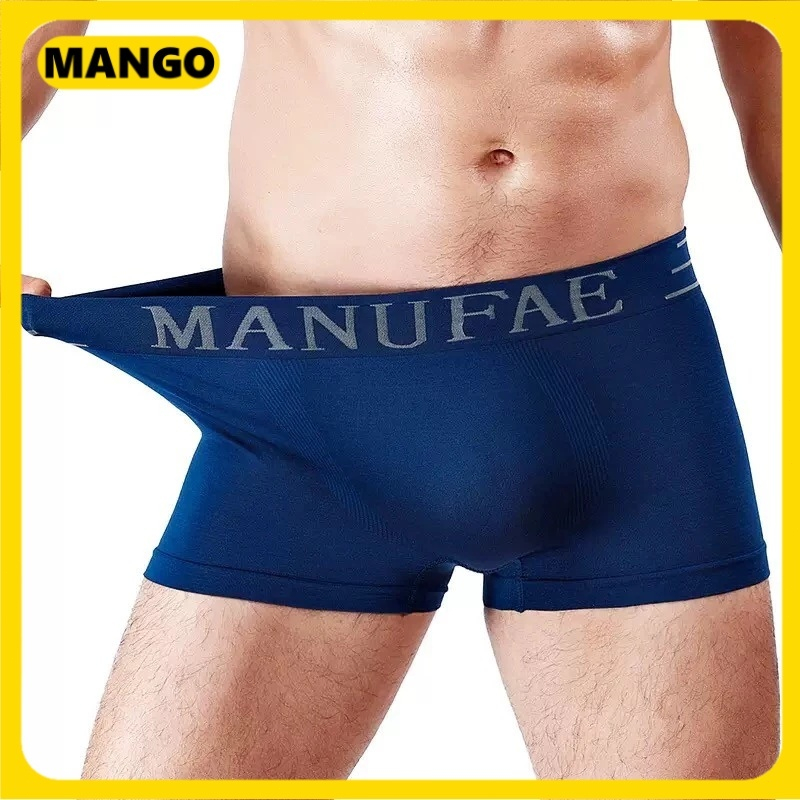 (1 ชุด5 ชิ้น)คละสี กางเกงในชาย Boxer ขนาดฟรีไซส์ 26-42นิ้ว，ดำ, เทา, น้ำเงิน, ขาว, น้ำเงินเข้ม