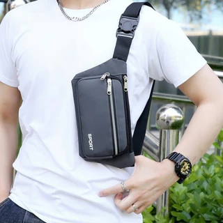 🚚พร้อมส่ง🚚 Cici20122กระเป๋าคาดเอว กระเป๋าคาดอกกันน้ำ 4ช่องใช้งาน จุของได้เยอะ ทนทาน ใช้งานได้ยาวนาน
