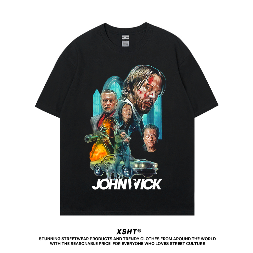 🔥พร้อมส่ง🔥 เสื้อ John Wick (2014) Tee - Black (สีดำ) by XSHT