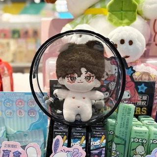 🔥จัดส่งจากประเทศไทย🔥babythree ถุงกันน้ำกลม Cry Baby กล่องใส่ กล่องใส่ กระเป๋าเก็บของกันน้ำ PVC แบบใส กระเป๋าจี้ 12/15cm