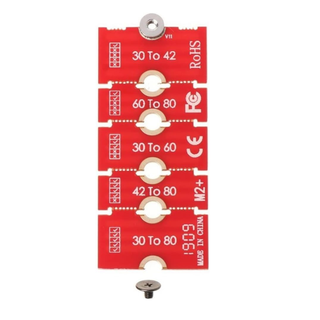 อุปกรณ์เสริม Extended M2 M2PLUS NGFF NVME M.2 Red 2230, 2242, 2260, 2280 M2 CHANGE LONG SIZE U.2 M.3 SSD 24BB