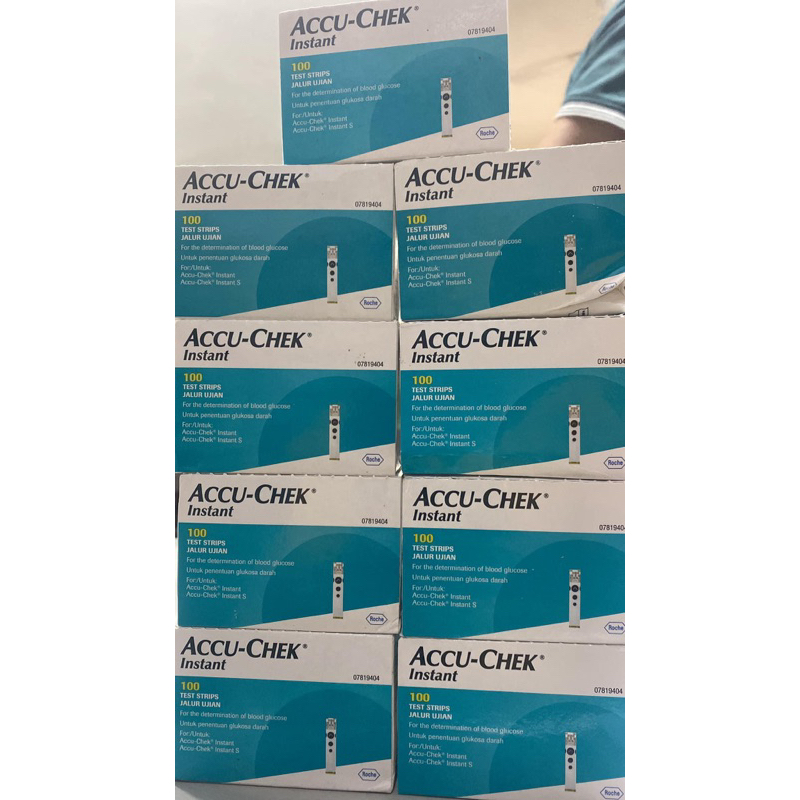 พร้อมส่งจากไทย✅  แผ่นตรวจน้ำตาล​ INSTANT 100แผ่น exp​ 09/26 🚩ราคาถูกที่สุด