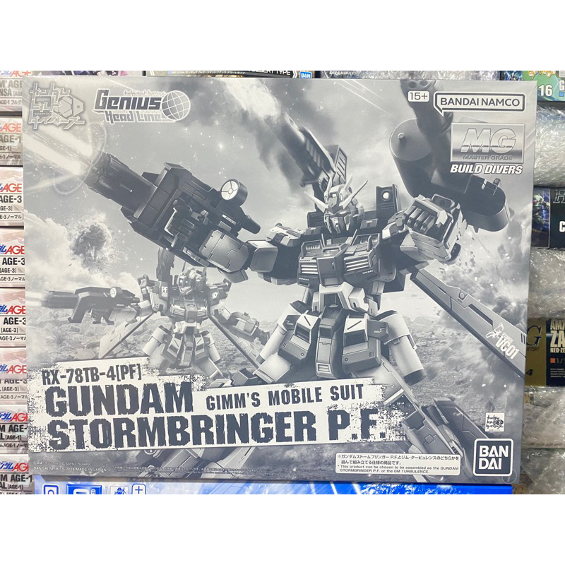 (พร้อมส่ง) MG1/100 RX-78TB-4(PF) GUNDAM STROMBRINGER P.F. (P-BANDAI LIMITED)