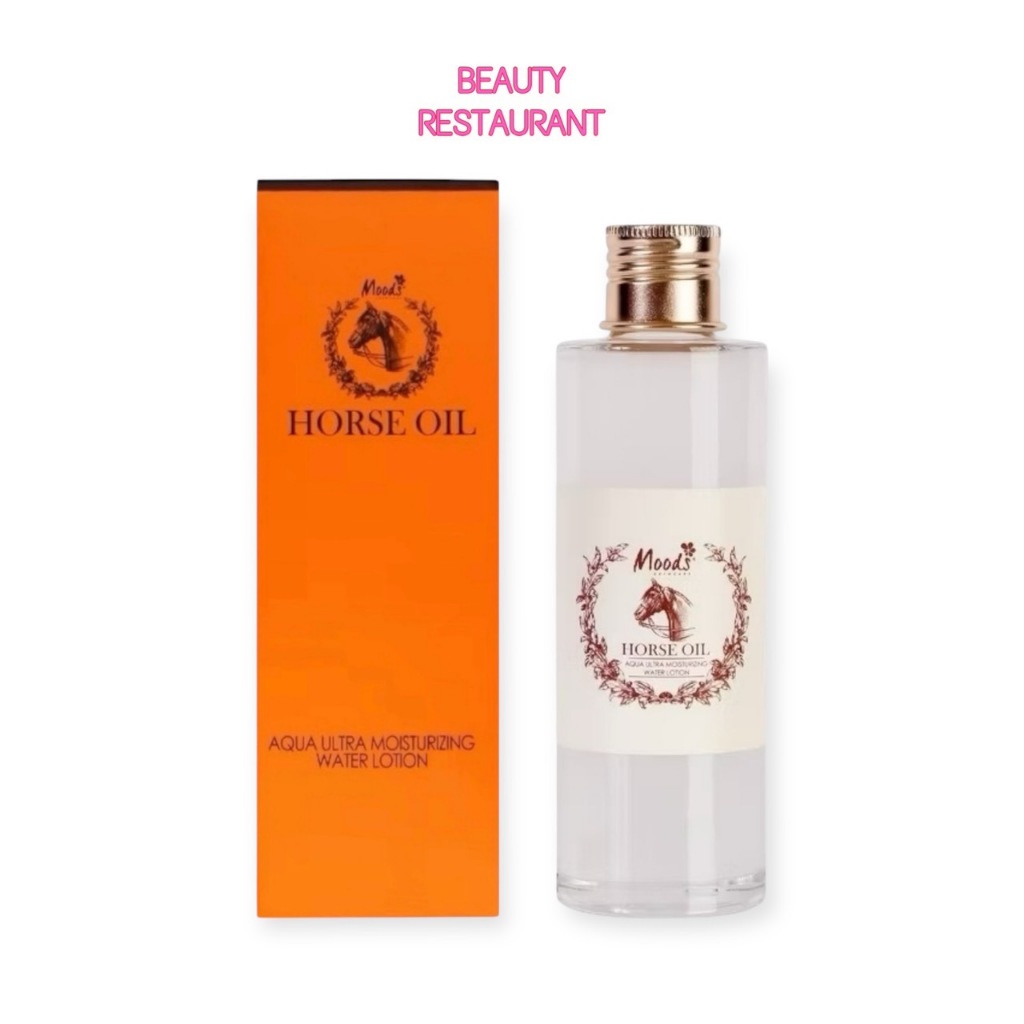 Moods Horse Oil Aqua Ultra Moisturizing Water Lotion มูดส์  โลชั่นน้ำตบน้ำมันม้า