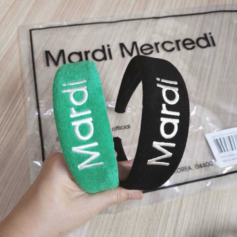 พร้อมส่งสีเขียว [ใช้โค้ด30%ลด฿1,000] ของแท้💯‼️ Mardi Mercredi Hair Band ที่คาดผม 2 รุ่น