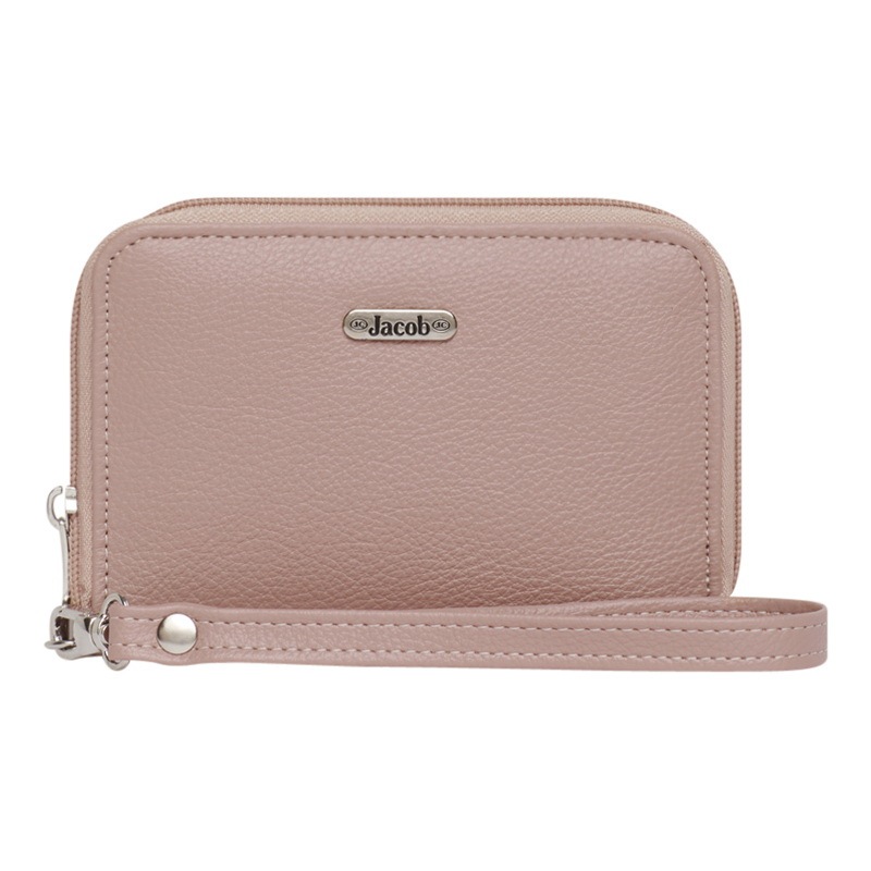 Jacob International กระเป๋าสตางค์ผู้หญิง V32180 (ชมพู,ม่วง,ส้ม,น้ำตาล,เขียว,แดง,เทา,ดำ) / แถมฟรี ! วาสลีน 1 กระปุก