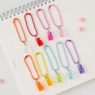 ของปัจฉิมราคาถูก พวงกุญแจ *ราคาต่อชิ้น* ของแถมจีบลูกค้า หมีเยลลี่ ของขวัญปัจฉิม ของแถม ของขวัญ DIY ปีใหม่ พวงกุญแจ