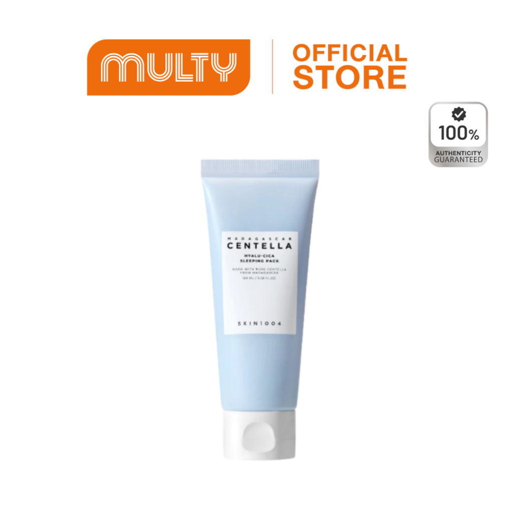 Skin1004-Hyalu Cica Sleeping Pack 100ml. สลีปปิ้งมาสก์ เนื้อบางเบา