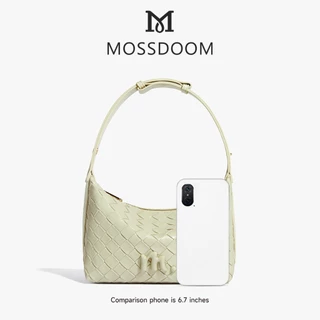 MOSSDOOM Celestia Bag กระเป๋าถือแฟชั่นลายทอเลียนแบบสำหรับผู้หญิง