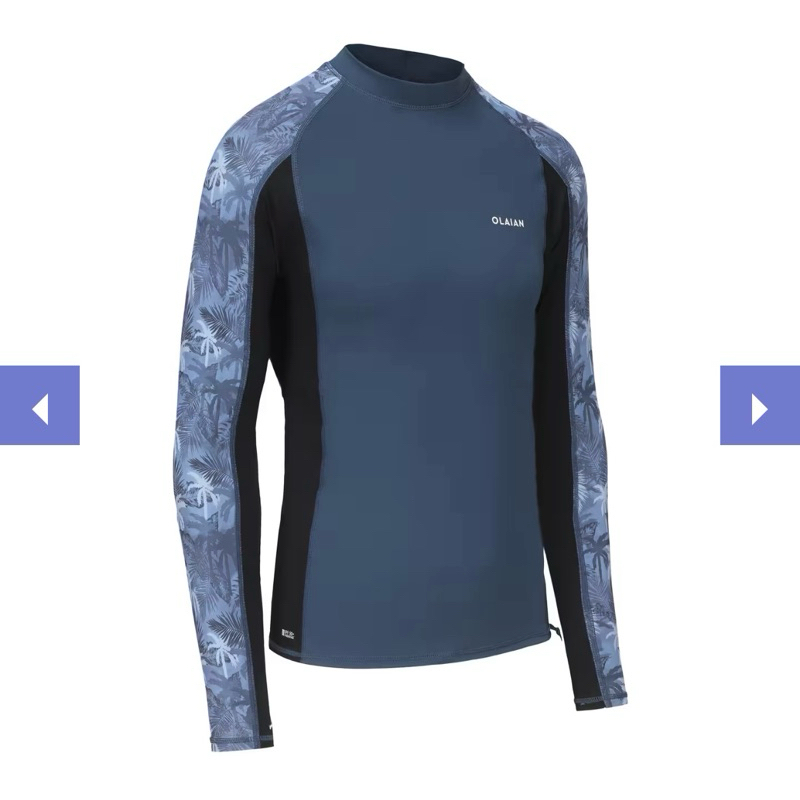 Decathlon OLAIAN เสื้อว่ายน้ำกัน UV SPF 50 Size XLใส่ดี ไม่ร้อน