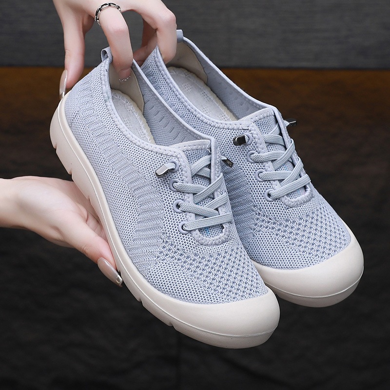 FA2SHOP รุ่น QZ198 รองเท้าผ้าใบ น้ำหนักเบา ไม่ต้องผูกเชือก ใส่สบาย รุ่นขายดี