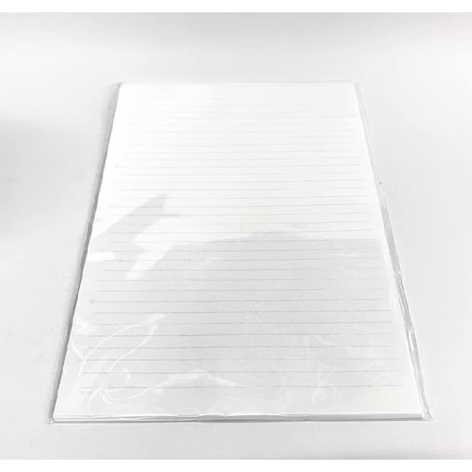 (20/40แผ่น )กระดาษรายงานมีเส้น 1 หน้า 60 แกรม A4 ยี่ห้อ M.N Tommy