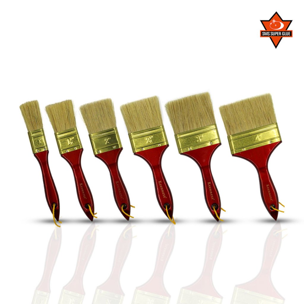 แปรงทาสี Keenness แปรงทาสีบ้าน มีหลายขนาดให้เลือก 1 1.5 2 2.5 3 4 นิ้ว (1ชิ้น)