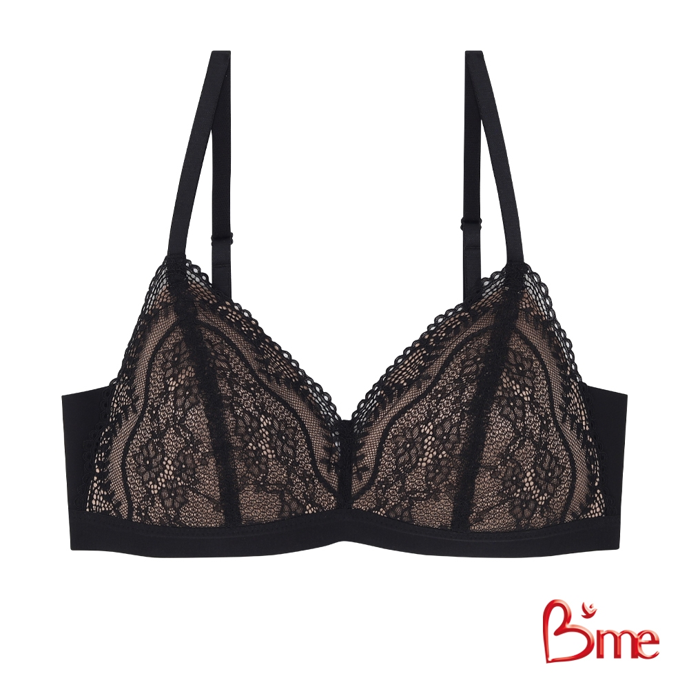 B'me เสื้อชั้นในไร้โครง level 1 ฟองบาง รุ่น ME1A2U สีดำ สีนู้ด New M.12  (ME6A2U)