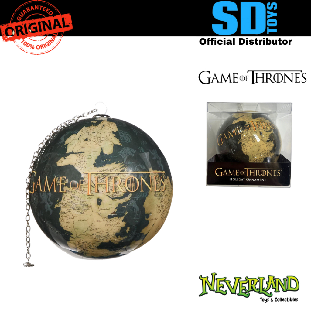 Game of Thrones: Westeros Map Christmas Ornament by Kurt Adler