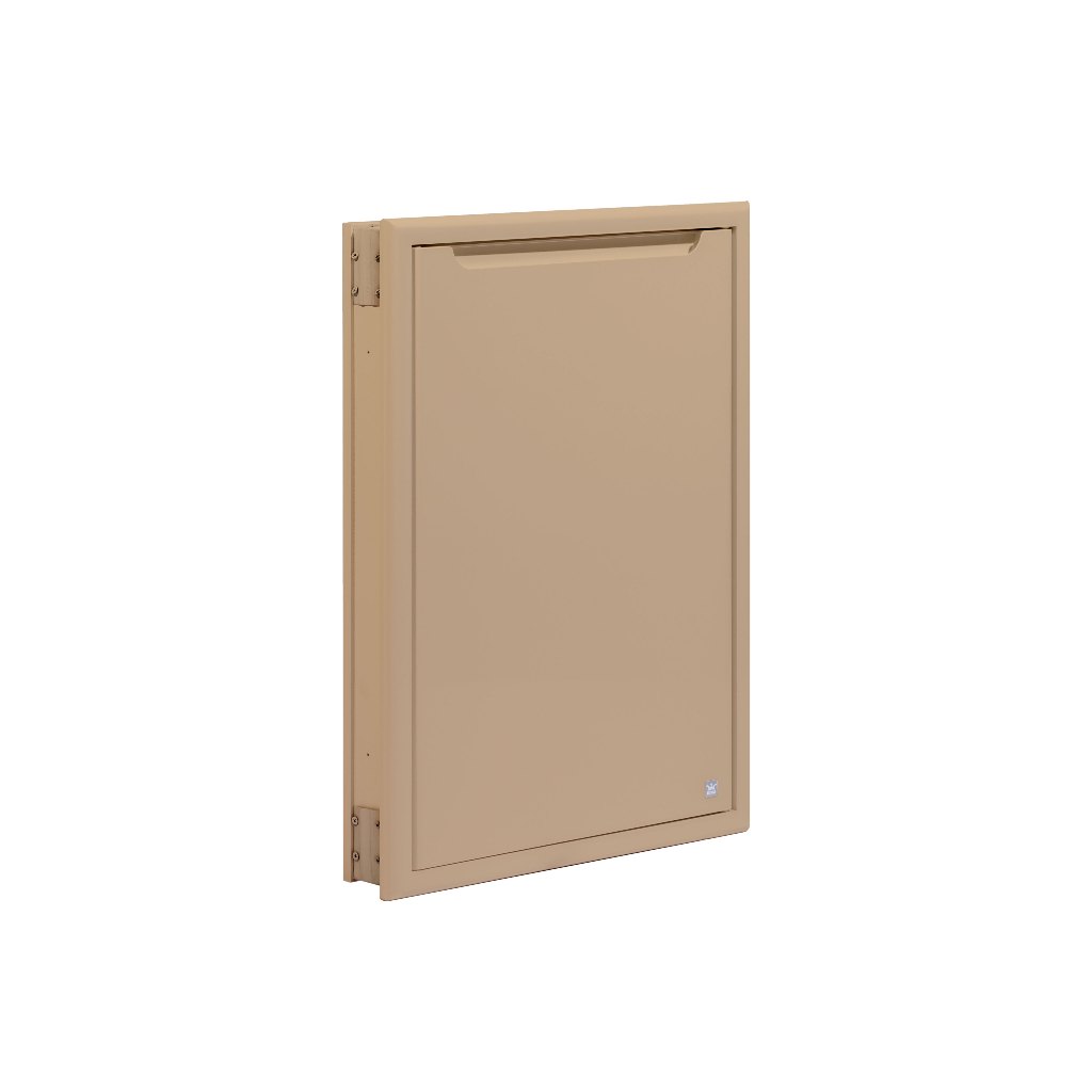 King Platinum บานซิงค์เดี่ยว รุ่นเคิร์ฟ / รุ่นเพิร์ล ขนาด 50.8x68.8x8.5 ซม. (สีแซนด์)