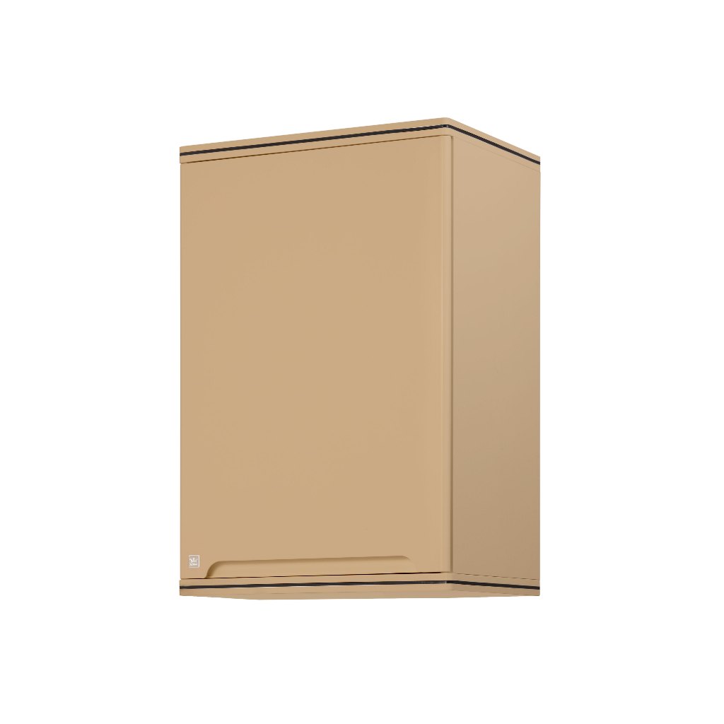 King Platinum ตู้แขวนเดี่ยว รุ่นเคิร์ฟ / รุ่นเพิร์ล ขนาด 45×67.8×34 ซม. (สีแซนด์)