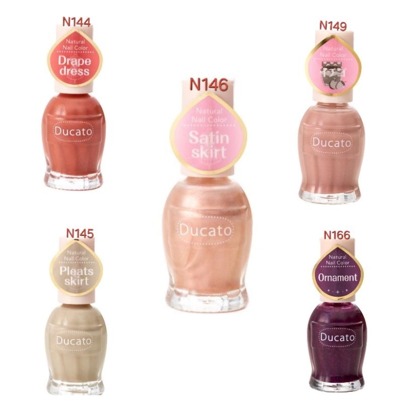 (1ขวด) สีทาเล็บ ญี่ปุ่น ducato natural nail color nail polish
