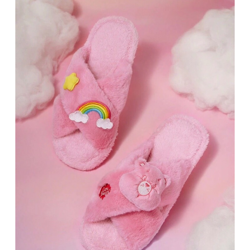 [พร้อมส่ง ] รองเท้าสำหรับใส่ในบ้าน Care Bears authentic