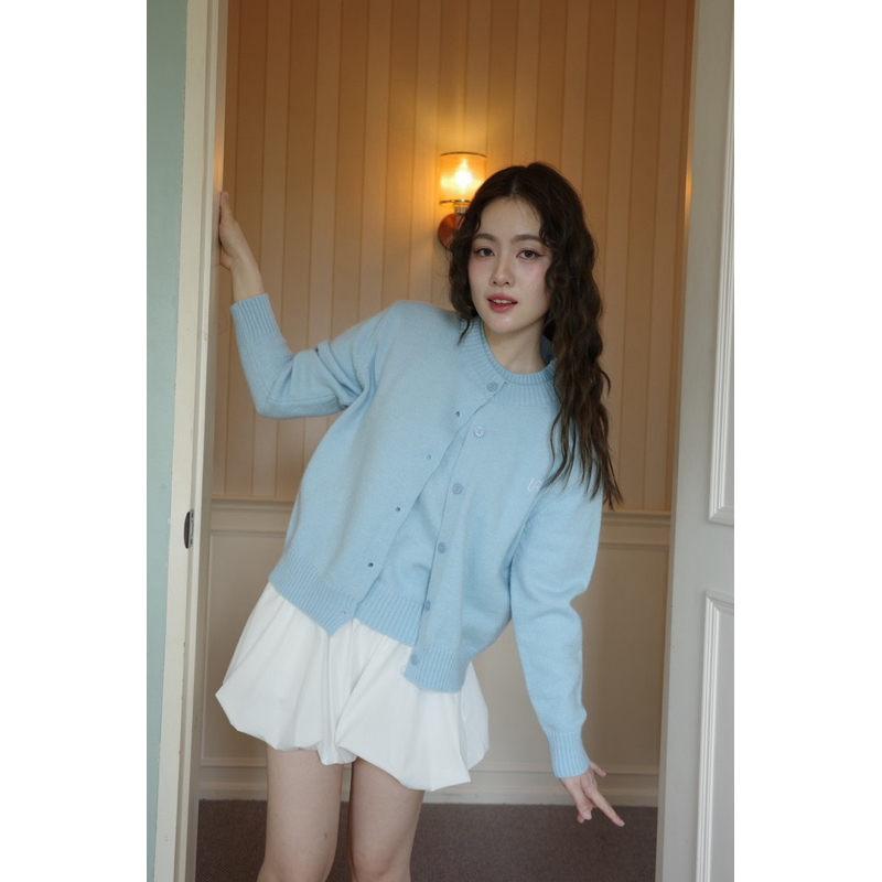 urban apparels | monet knitted cardigan set เซ็ตเสื้อคาร์ดิแกนไหมพรมกันหนาวได้เสื้อทั้งสองชิ้น