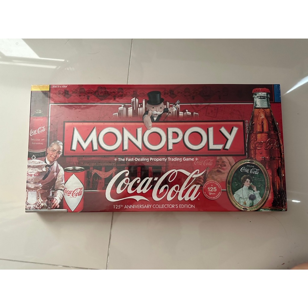เกมเศรษฐี  Monopoly รุ่น Cocacola Collector's Edition